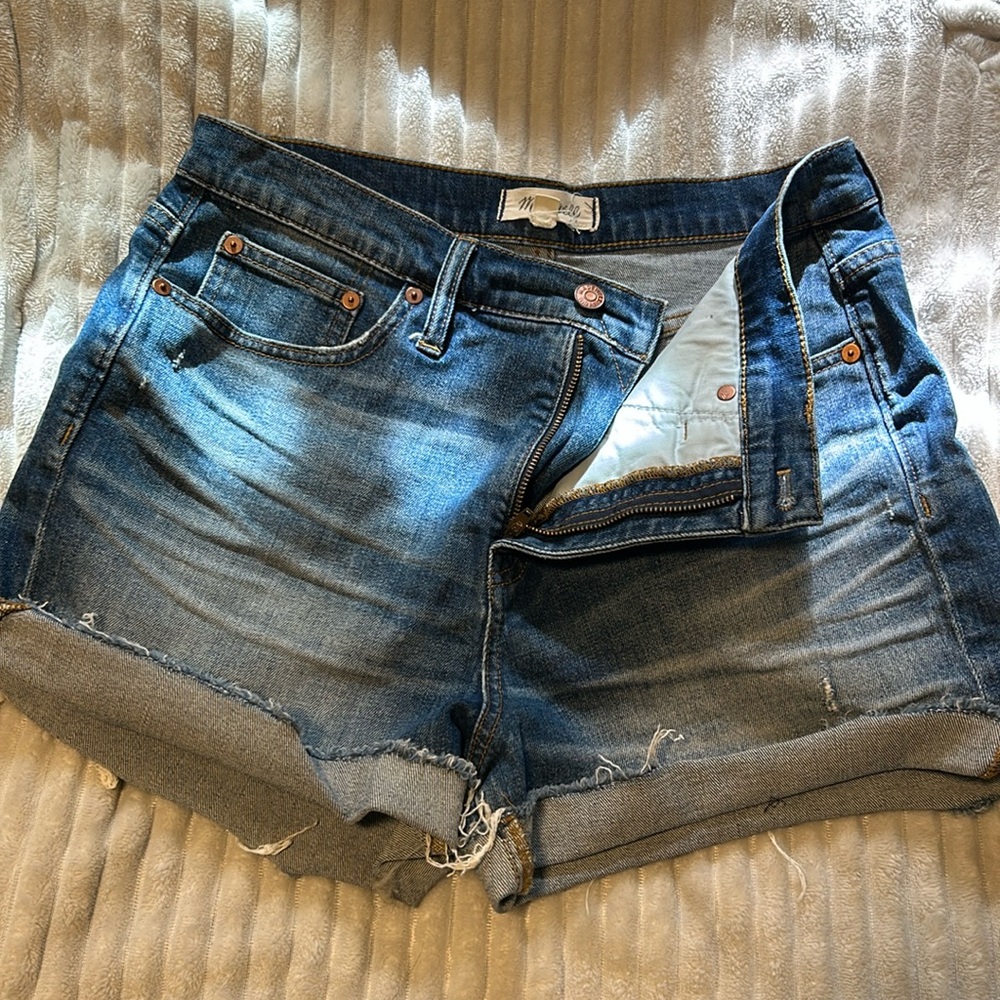 Madewell jean shorts